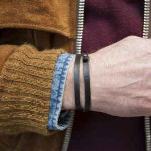 Les Raffineurs – Bracelet double lanière Les Raffineurs