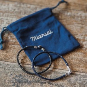 Miansai – Bracelet en nylon et argent Miansai