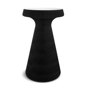 Stooly – Mange-debout pliable 105 cm noir