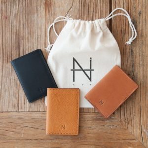 Atelier Venise Normande – Porte-cartes en cuir pleine fleur