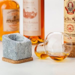 Coffret verre & rafraîchisseur naturel