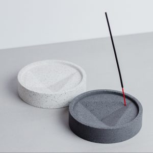 Porte-encens en béton Porte-encens en béton