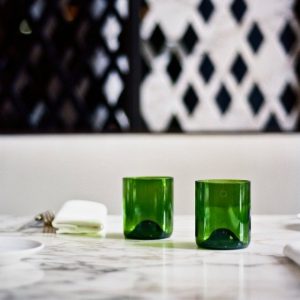 Coffret de verres Q de bouteilles