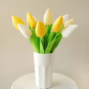 Jobuko – Bouquet de tulipes en tissu Jobuko – Bouquet de tulipes en tissu