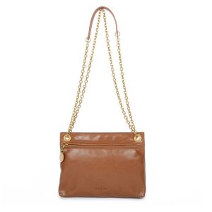 NAT & NIN – Sac zippé à bandoulière bimatière en cuir ABBY NAT & NIN – Sac zippé à bandoulière bimatière en cuir ABBY