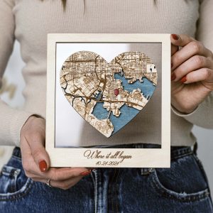MurLight – Cadre Personnalisé Where It All Began/Where We Met MurLight – Cadre Personnalisé Where It All Began/Where We Met