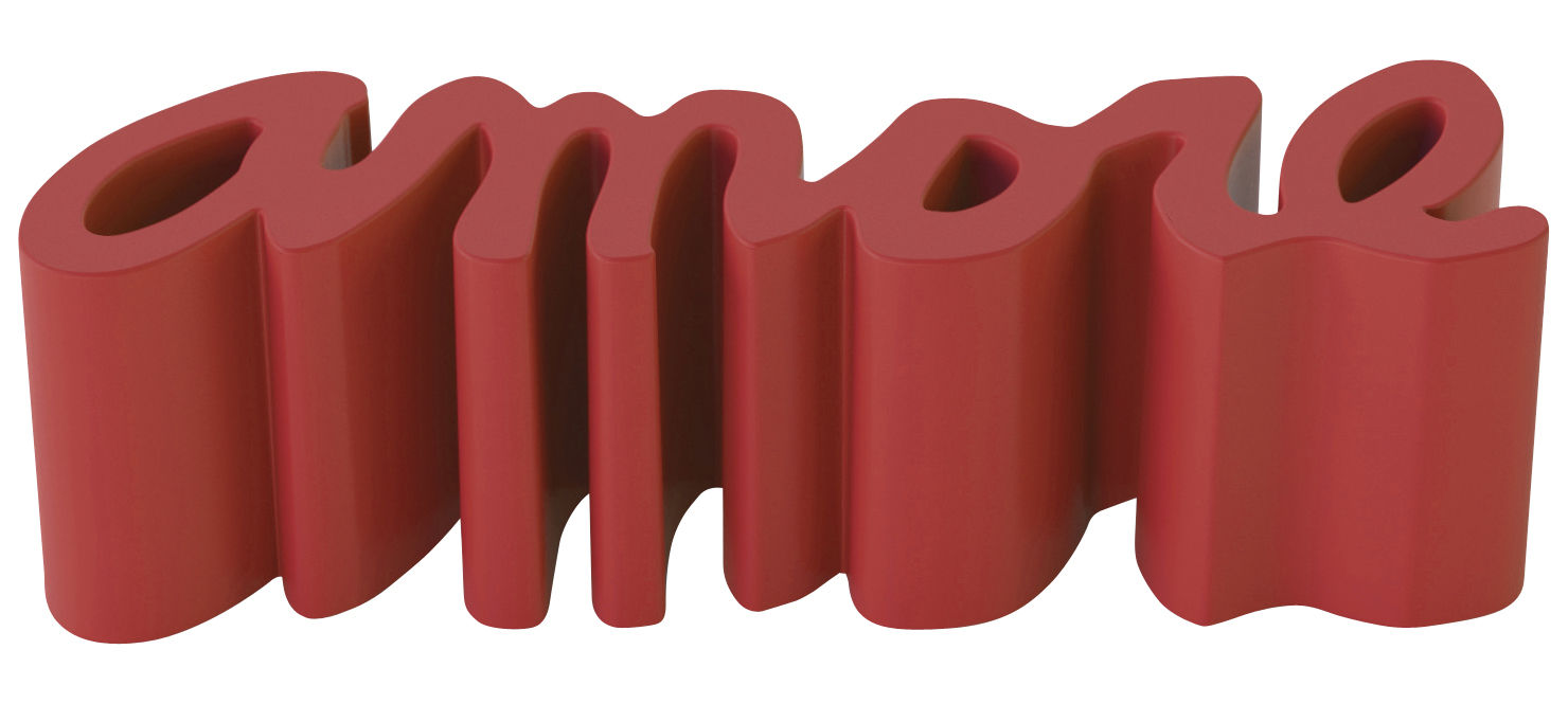 Slide – Banc Amore / L 145 cm – Pour l’extérieur – Plastique – Slide Slide – Banc Amore / L 145 cm – Pour l’extérieur – Plastique – Slide