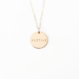 BohoStones – Collier Prénom Personnalisé Or 14k BohoStones – Collier Prénom Personnalisé Or 14k