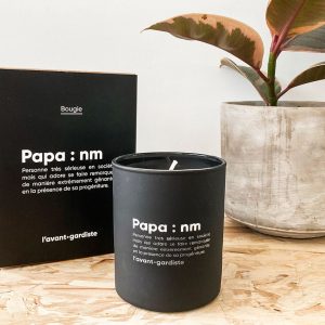 L'Avant Gardiste – Bougie – Définition d’un papa L'Avant Gardiste – Bougie – Définition d’un papa
