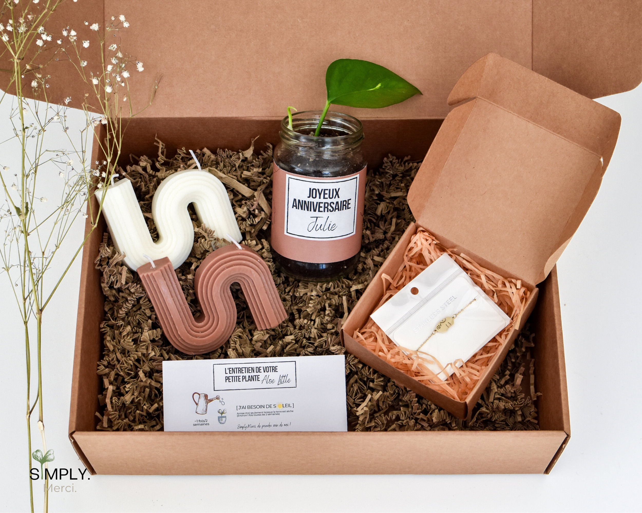 SimplyMerci – Coffret Cadeau pour Elle SimplyMerci – Coffret Cadeau pour Elle