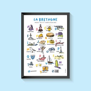 TataClairette – Poster Bretagne TataClairette – Poster Bretagne