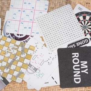Sous-verres mini jeux