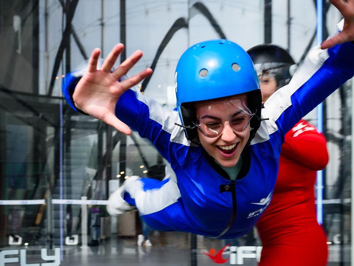 Simulateur de chute libre en Soufflerie Simulateur de chute libre en Soufflerie