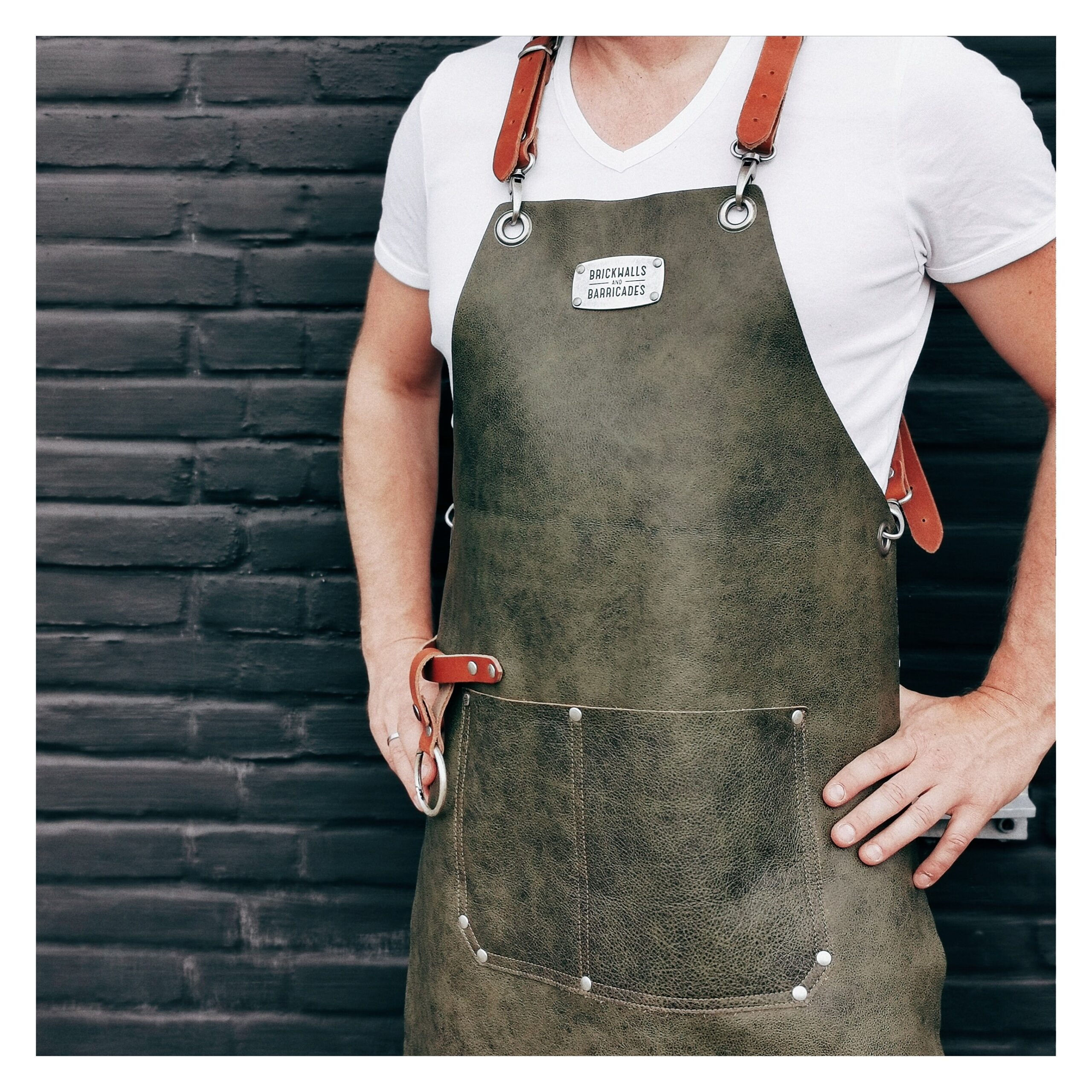 Tablier bricolage en cuir Tablier bricolage en cuir