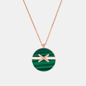 CHAUMET – Pendentif Jeux de Liens Harmony Grand Modèle Or rose, malachite CHAUMET – Pendentif Jeux de Liens Harmony Grand Modèle Or rose, malachite