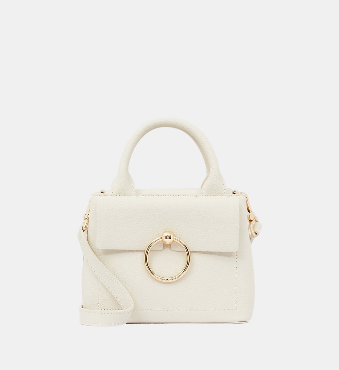 CLAUDIE PIERLOT – Petit sac Anouck Mini en cuir grainé CLAUDIE PIERLOT – Petit sac Anouck Mini en cuir grainé