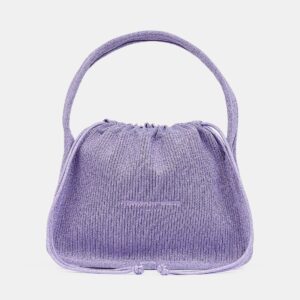 T BY ALEXANDER WANG – Sac cabas Ryan maille côtelée métallique ou mat T BY ALEXANDER WANG – Sac cabas Ryan maille côtelée métallique ou mat