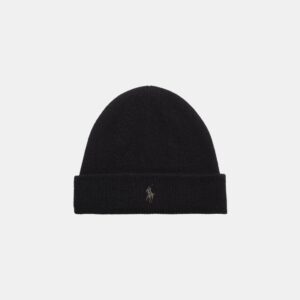 POLO RALPH LAUREN – Bonnet en maille côtelée à logo POLO RALPH LAUREN – Bonnet en maille côtelée à logo