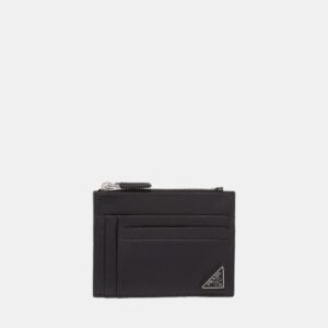 PRADA – Porte-cartes en cuir signature PRADA – Porte-cartes en cuir signature