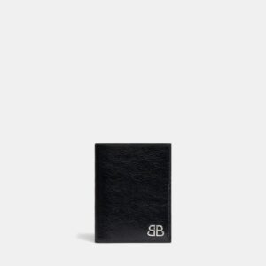 BALENCIAGA – Portefeuille vertical Monaco en cuir BALENCIAGA – Portefeuille vertical Monaco en cuir