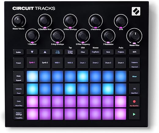 Novation Circuit Tracks : Groovebox & séquenceur Novation Circuit Tracks : Groovebox & séquenceur