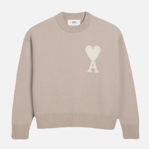 AMI Paris – Pull Ami de Coeur unisexe AMI Paris – Pull Ami de Coeur unisexe