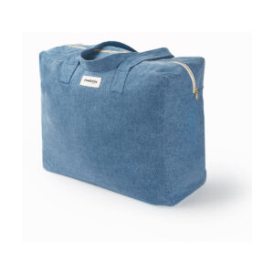 Rive Droite Paris – Sac week end en coton denim clair Elzevir – Rive Droite Paris Rive Droite Paris – Sac week end en coton denim clair Elzevir – Rive Droite Paris