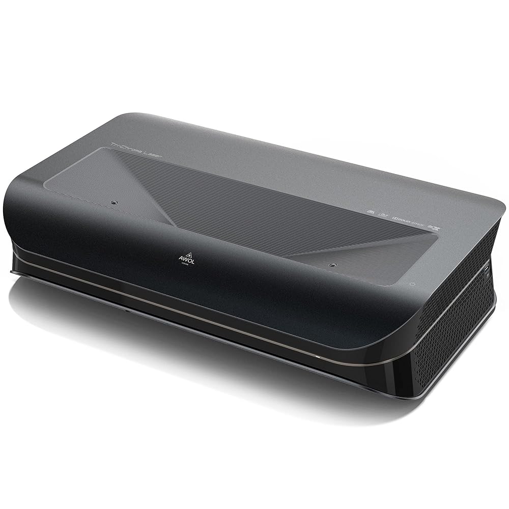 Vidéoprojecteur 4K – AWOL VISION LTV-3500 Pro AWOL VISION LTV-3500 Pro Vidéoprojecteur 4K Ultra Courte Focale, 3500 ANSI lumens, Supporte Un écran de 150'', 3D Actif, HDR10+, avec Dolby Vision& Atmos Home Cinéma(Fire Stick...