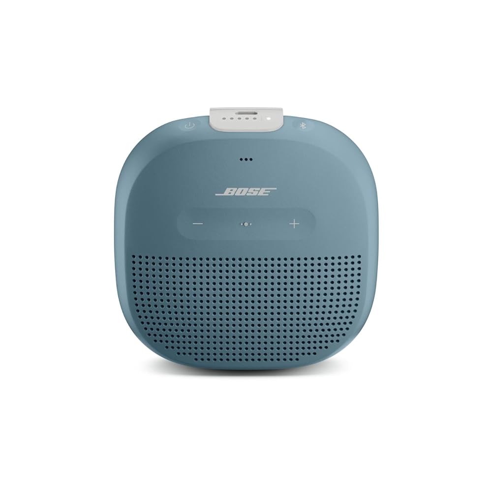 Bose – Bose Enceinte Bluetooth SoundLink Micro Bose Enceinte Bluetooth SoundLink Micro : Petite Enceinte Portable étanche avec Microphone, Bleu Ardoise