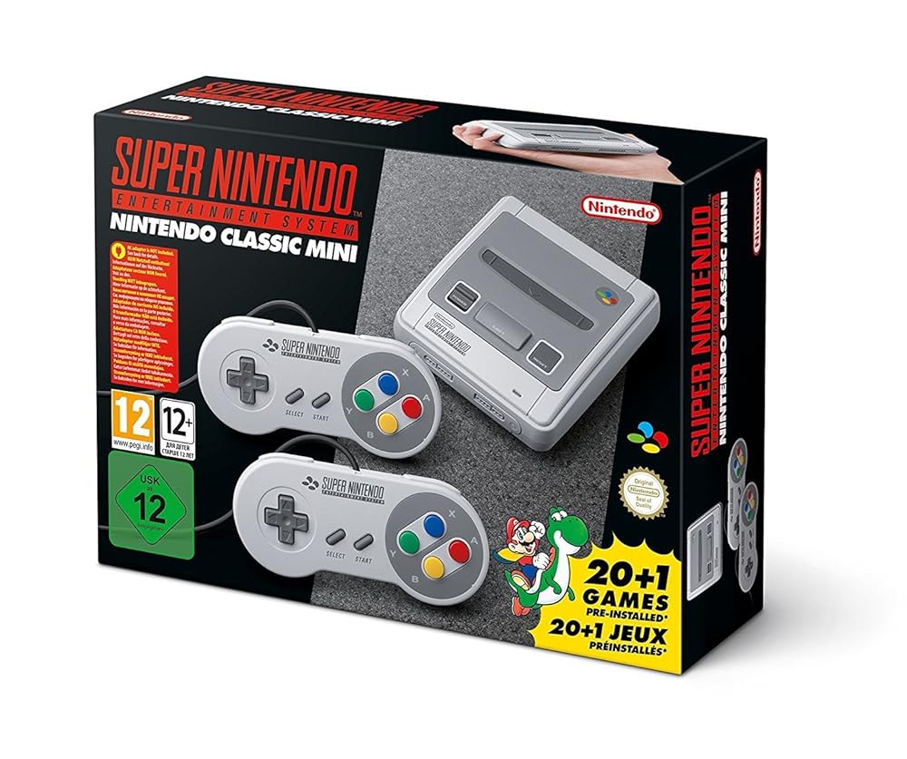 Nintendo – Console Classic Mini SNES Console Nintendo Classic Mini: Super Nintendo Entertainment System