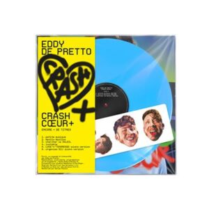 Eddy De Pretto – Crash Cœur+ Crash Cœur+ Édition Limitée Exclusivité Fnac Vinyle Noir et Bleu