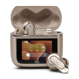 JBL – Ecouteurs intra-auriculaires sans fil Bluetooth JBL Tour Pro 3 avec réduction de bruit Gold Ecouteurs intra-auriculaires sans fil Bluetooth JBL Tour Pro 3 avec réduction de bruit Gold