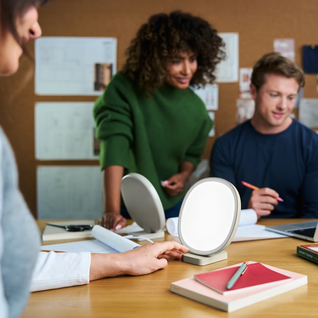 Lumie – Lampe luminothérapie Dash Blanc Lampe luminothérapie Dash Blanc