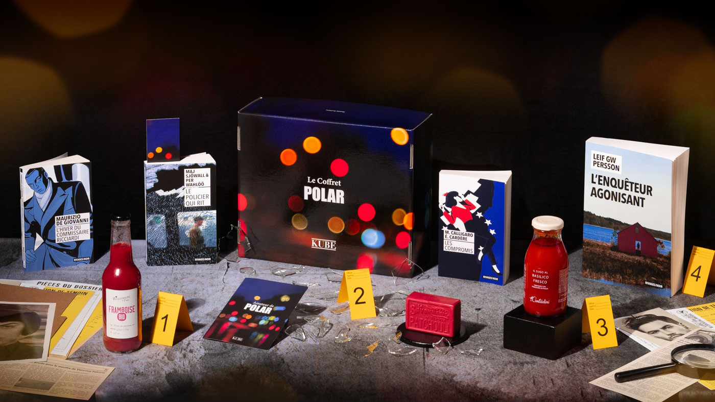 Coffret Cadeau Livres – Polar – Kube Le Coffret Cadeau Livres - Polar - Kube