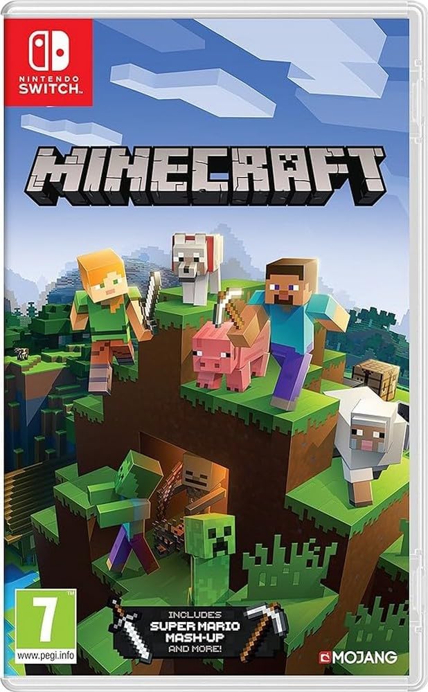 Nintendo – Minecraft pour Nintendo Switch Minecraft pour Nintendo Switch Golden Joystick Nominee