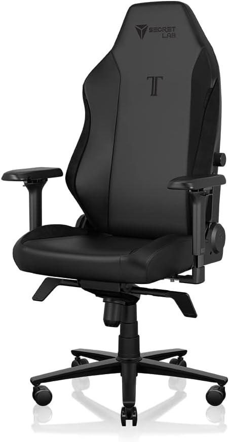 Secretlab – Chaise Gaming Titan Evo Secretlab Chaise Gaming Titan Evo Black - Ergonomique, Inclinable et Robuste avec Accoudoirs 4D, Appui-Tête Magnétique et Support Lombaire Intégré - Grande Taille, jusqu'à 180kg...