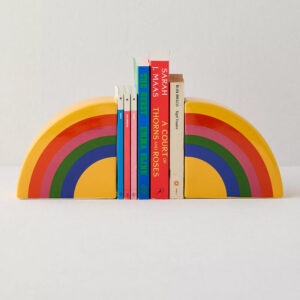 Ban.do – Serre-livres arc-en-ciel rétro Serre-livres arc-en-ciel rétro