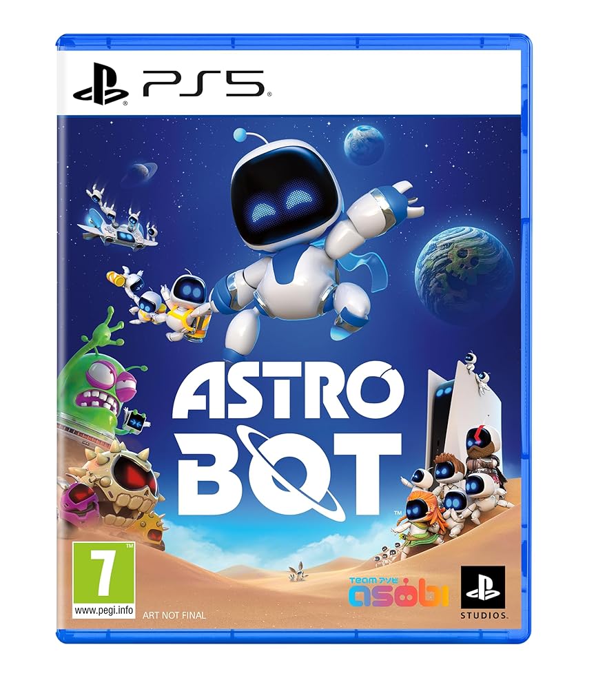 PlayStation – Astro Bot PS5 Sony, Astro Bot PS5, Jeu Plateforme-Aventure, Édition Standard, Version Physique avec CD, En Français, 1 joueur, PEGI 7, Pour PlayStation 5 Golden Joystick Winner