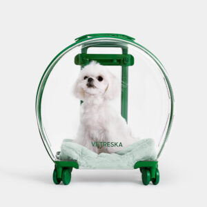 Vetreska – Valise Bubble pour animaux – Vert Valise Bubble pour animaux - Vert