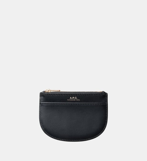 A.P.C. – Porte-monnaie Demi Lune cuir lisse A.P.C. – Porte-monnaie Demi Lune cuir lisse