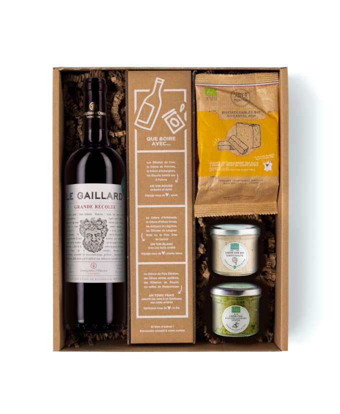 Le Petit Ballon – Coffret Végétarien – Crèmes fines & Le Gaillard Coffret Végétarien - Crèmes fines & Le Gaillard