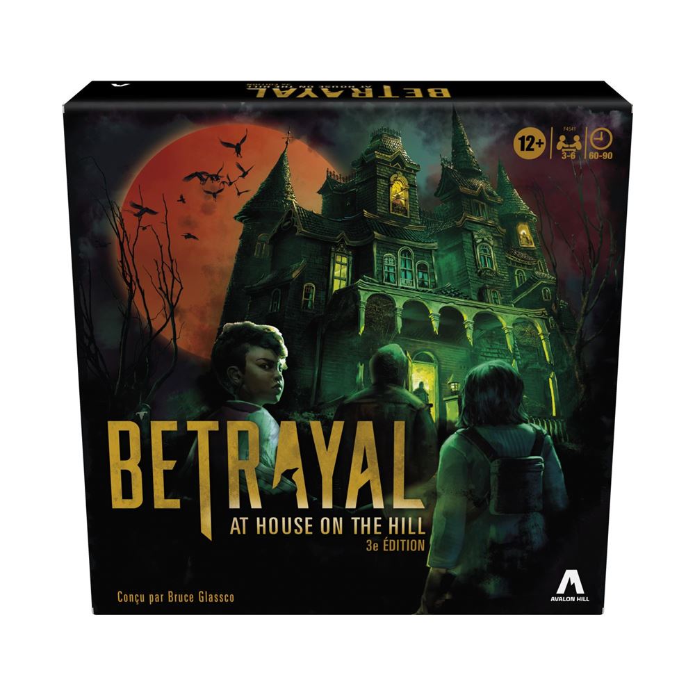 Avalon Hill – Betrayal at House on the Hill Jeu de stratégie Avalon Hill Betrayal at House on the hill