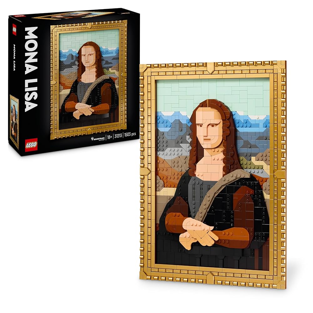 LEGO Art La Joconde LEGO Art La Joconde - Set de Construction du Tableau de Léonard de Vinci - Décoration Intérieur Murale - Kit de Loisir Créatif pour Adultes, Cadeau pour Les Amateurs d'art,...