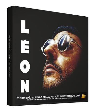 Léon – Édition Collector Léon Version restaurée Édition Collector Limitée Spéciale Fnac Édition Numérotée Steelbook Blu-ray 4K Ultra HD
