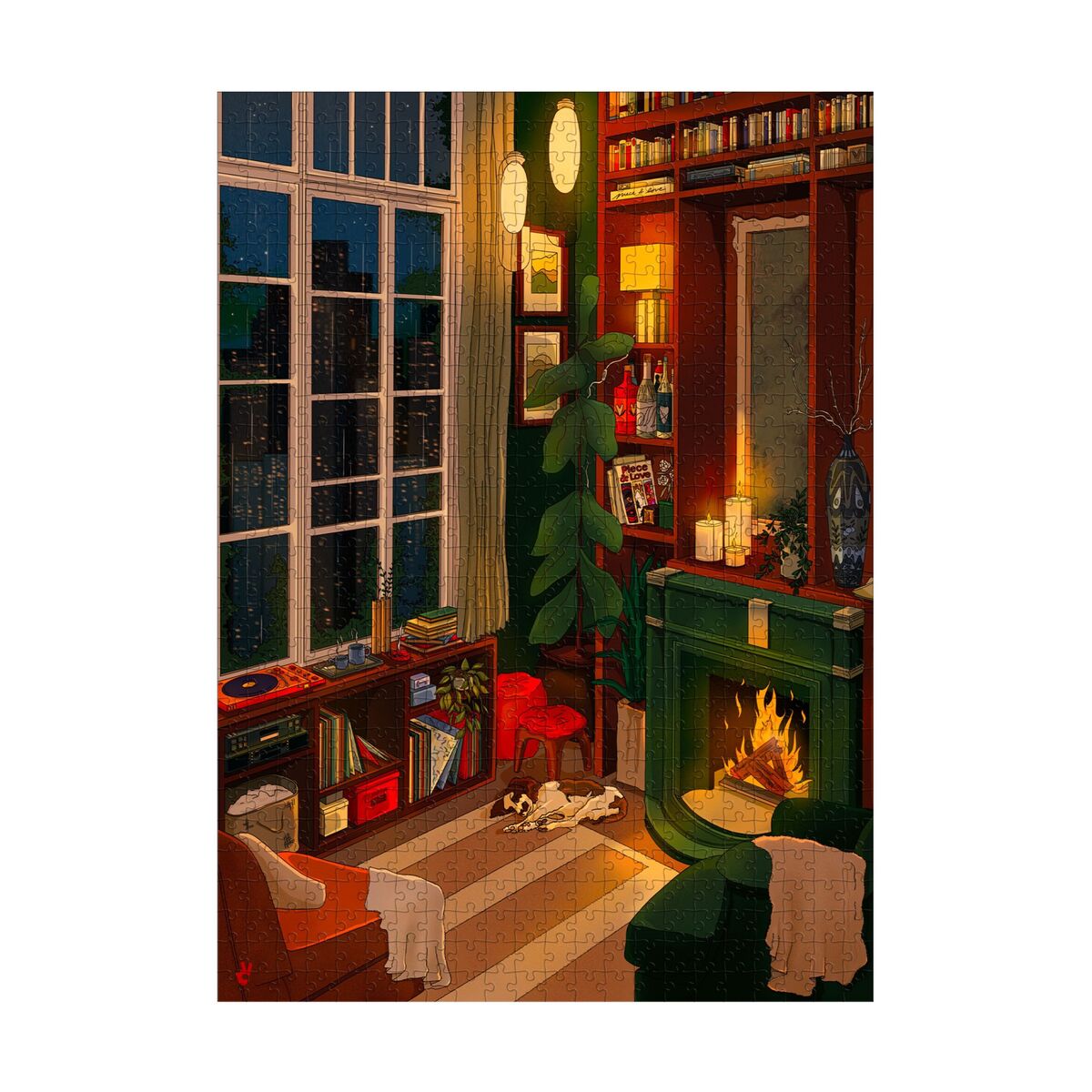 Piece & Love – Puzzle 1000 pièces 00h10 Puzzle de 1000 pièces 00h10 - Piece & Love