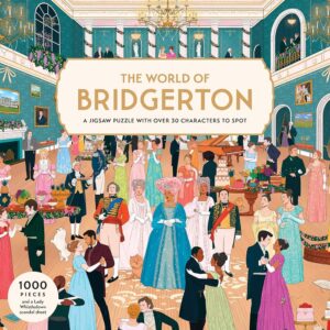 The World of Bridgerton Puzzle The World of Bridgerton 1000 Piece Puzzle: A 1000-piece Jigsaw Puzzle with Over 30 Characters to Spot