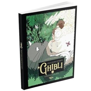 Coloriages par numéro Ghibli – Livre d’activités Coloriages par numéro Ghibli – coloriages par numéro du studio Ghibli – livre de coloriage Miyazaki - loisirs créatifs et activités